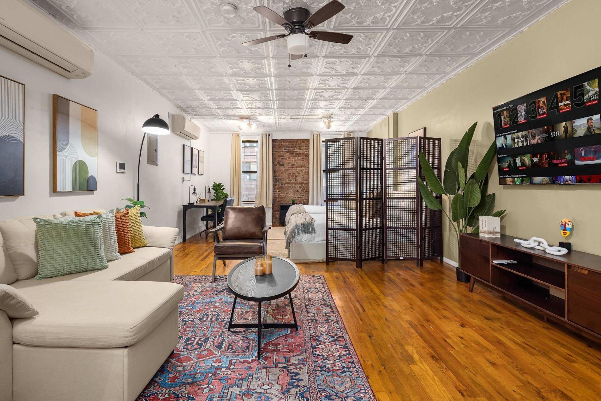 Vibrant Nyc Loft - Open Space For 6 Guests Apartamento Nova York
